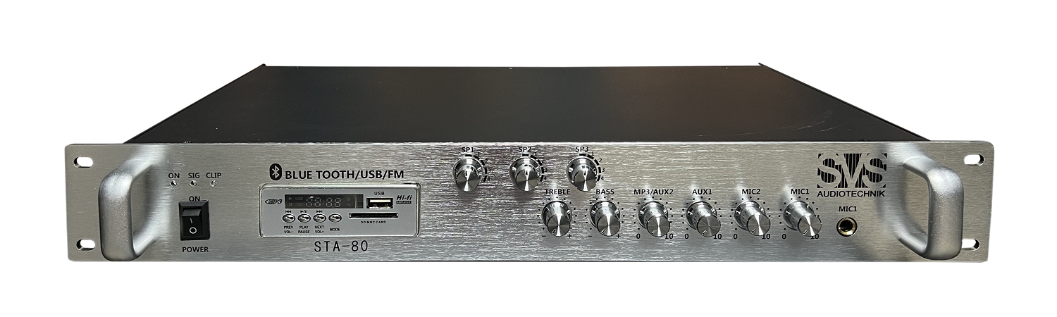 SVS Audiotechnik STA-80 Микшер-усилитель для систем Public Address в Ликино-Дулево